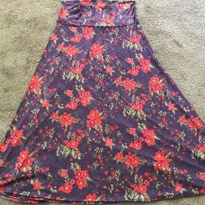 Lularoe maxi skirt size XL